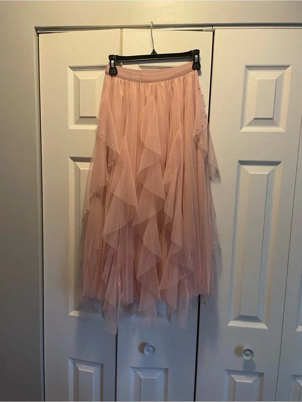 Nikki Lund Wendy Beaded Tulle Skirt size L